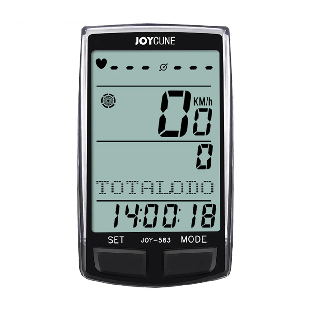 

Waterproof Bike Computer Multi-function Bt Code Table Large-screen Backlight with Eight Countries Language Bicycle Speedometer