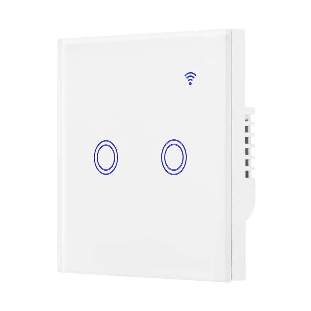 1/2/3 Smart Wi-Fi настенный выключатель 2,4G сетевой ссылки Беспроводной дистанционного светильник реле приложение Управление для работы Alexa Google умный дом - Комплект: Набор2