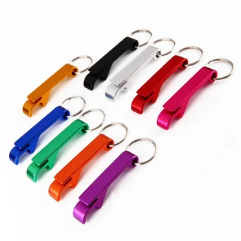 

Bottle Opener Key Chain Aluminum Alloy 4 in 1 Pocket Mini Beer Openers Beer Bar Open Bottle Tool Summer Beverage Accessories