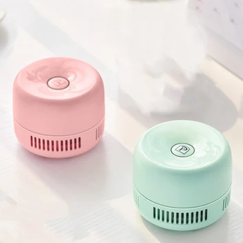 

Useful Desktop Vacuum Cleaner Small Size Clean Scraps Machine Portable Dust Collector for Notebook Computer Keyboard