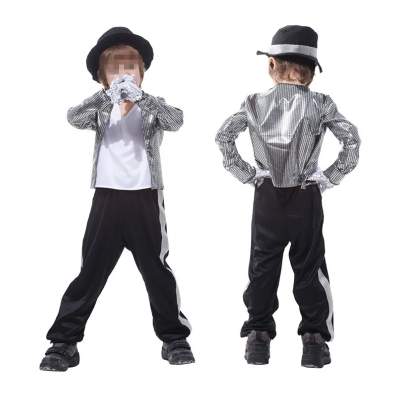 

Birthday Michael Jackson Cosplay Costume Kids Superstar Singer Dancer Suits Party Dress Boys Children