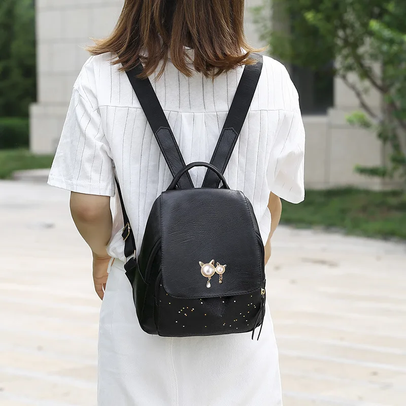 Мини-рюкзак, сумки на плечо, дорожная сумка для девочек, школьные модные женские сумки на молнии