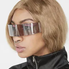 Мужские и женские цельные очки Future Soldier личличностные очки UV400 супер-популярные модные вечерние очки Gafa de sol