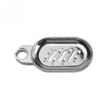 

Durable Home Bathroom Soap Dish Plate Tray Rack Holder for 22mm Shower Rail Be Able To Keep Soap Dry/Convenient And Practical