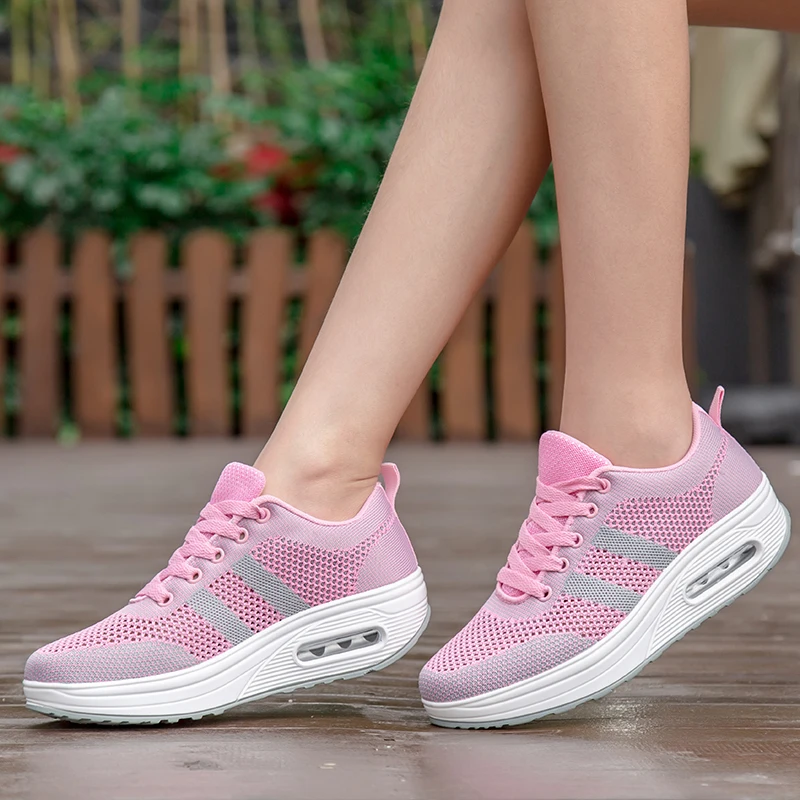 Zapatos De Baile Latino Mujer Лидер продаж танцевальная Новинка 2019 г. Современная женская обувь джаз дышащий спортивный Бюстгалтер с сеткой кроссовки
