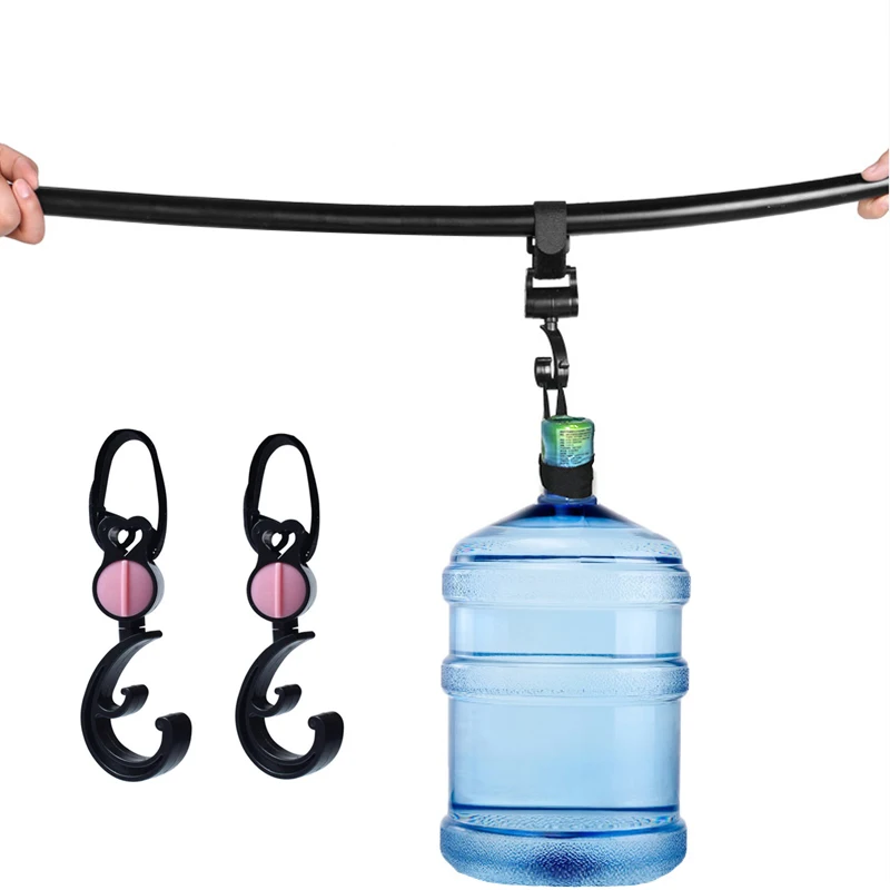 2 шт./компл. коляски Детские аксессуары крючки вращающиеся на 360 градусов коляска