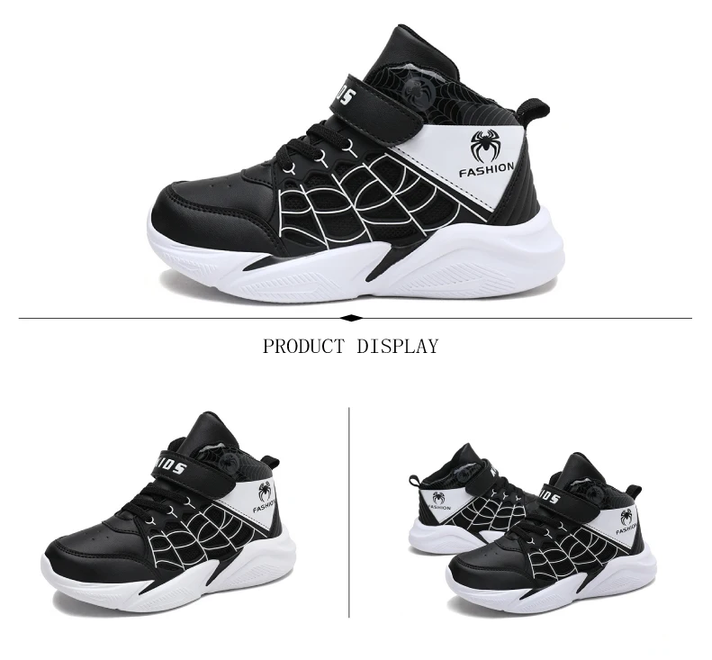 PINSEN 2019 Winter Kids Sneakers Boys Basketball Shoes Running Casual Children Shoes Boy Sport Spiderman Shoes chaussure enfant (7)