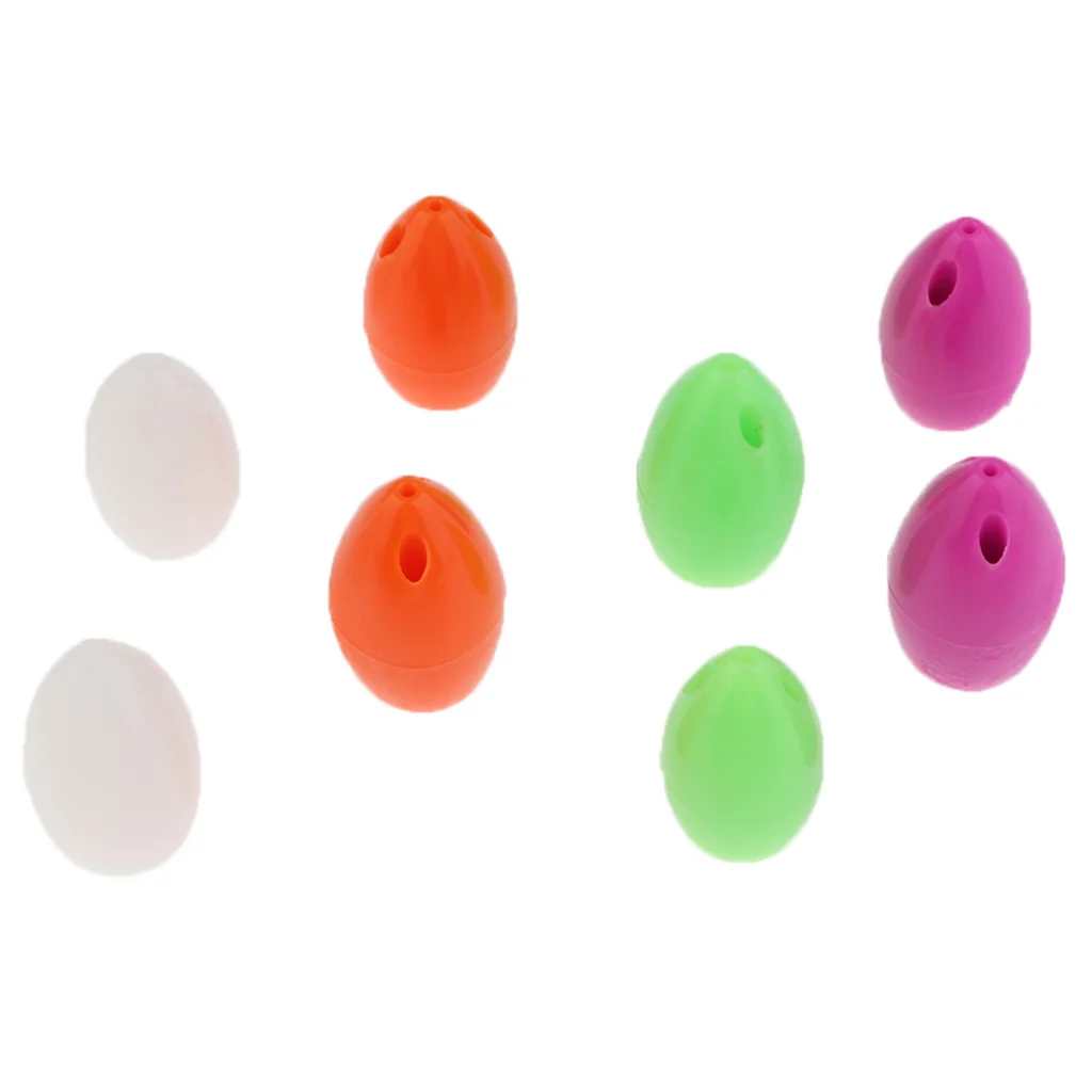 Perfeclan 8 Pieces Bombarda Floating Trout Pose Fly Fishing Floats 3.2g+4.2g