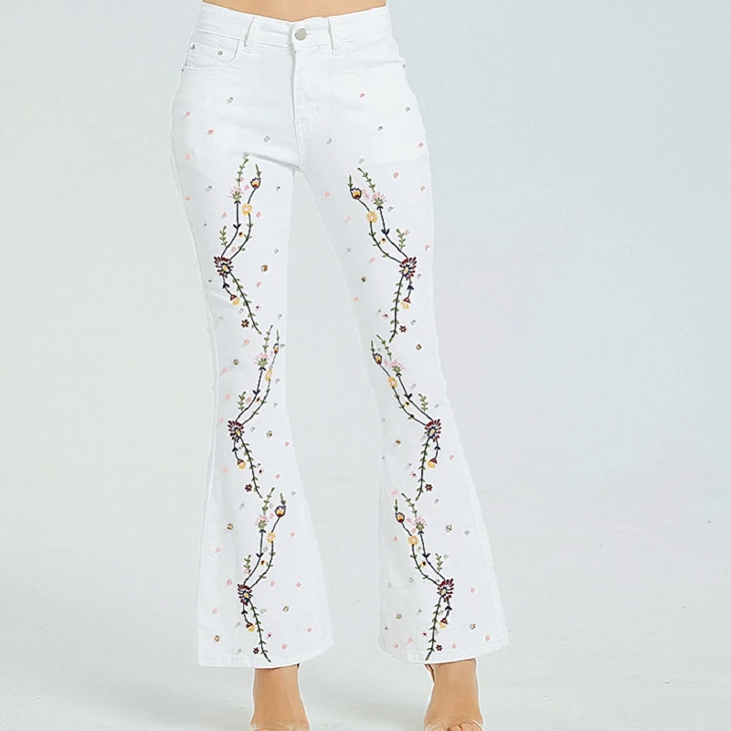 white pearl jeans