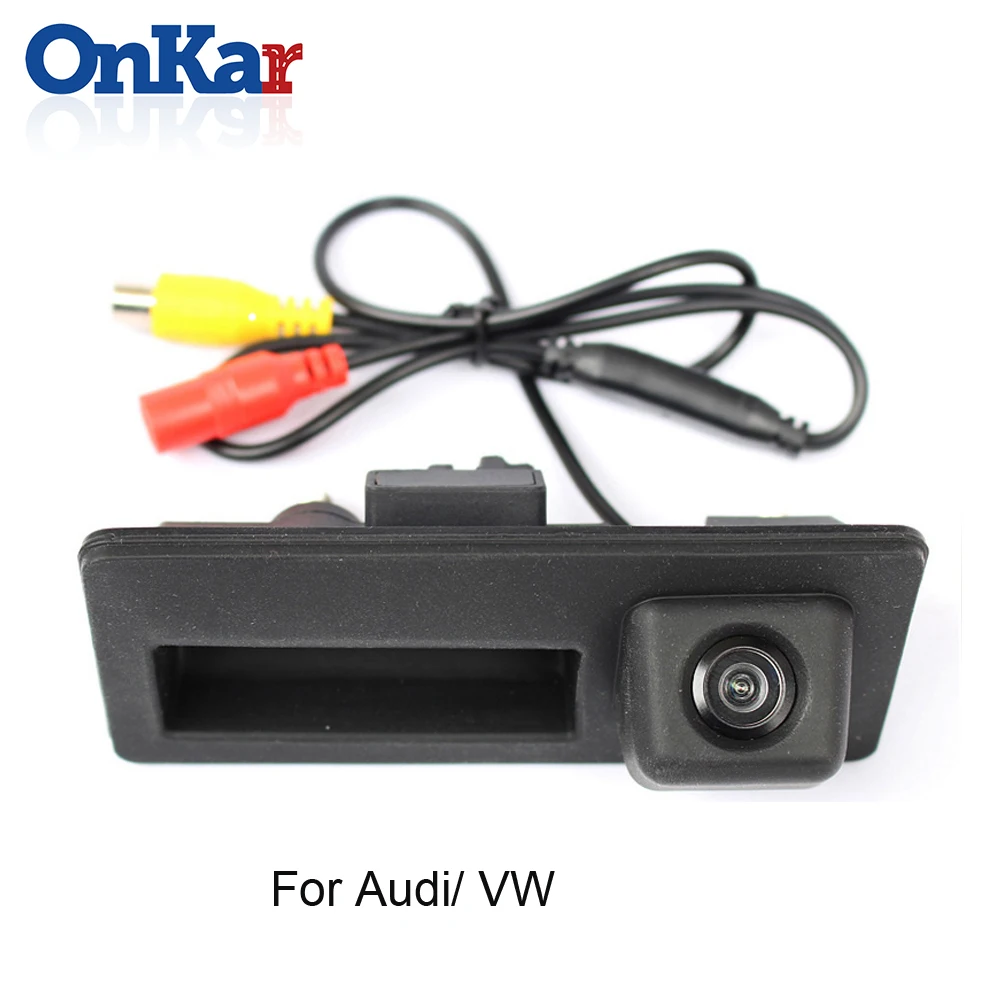 

ONKAR Car Reversing Rear View Camera For VW Passat Tiguan Golf Passat Touran Jetta Sharan Touareg Audi A4 A5 S5 Q5 Car Head Unit