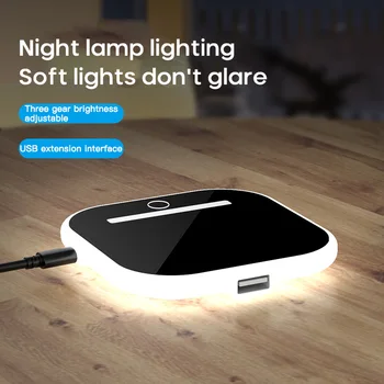 

10W Fast Wireless Charger For IphoneX 11 8 Qi Wireless Charging Pad For Xiaomi Huawei Phone Charger Adapter With Night Light NEW