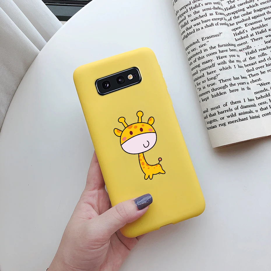 Luxury Protective Silicone Soft TPU Phone Case Cover - Cute Design