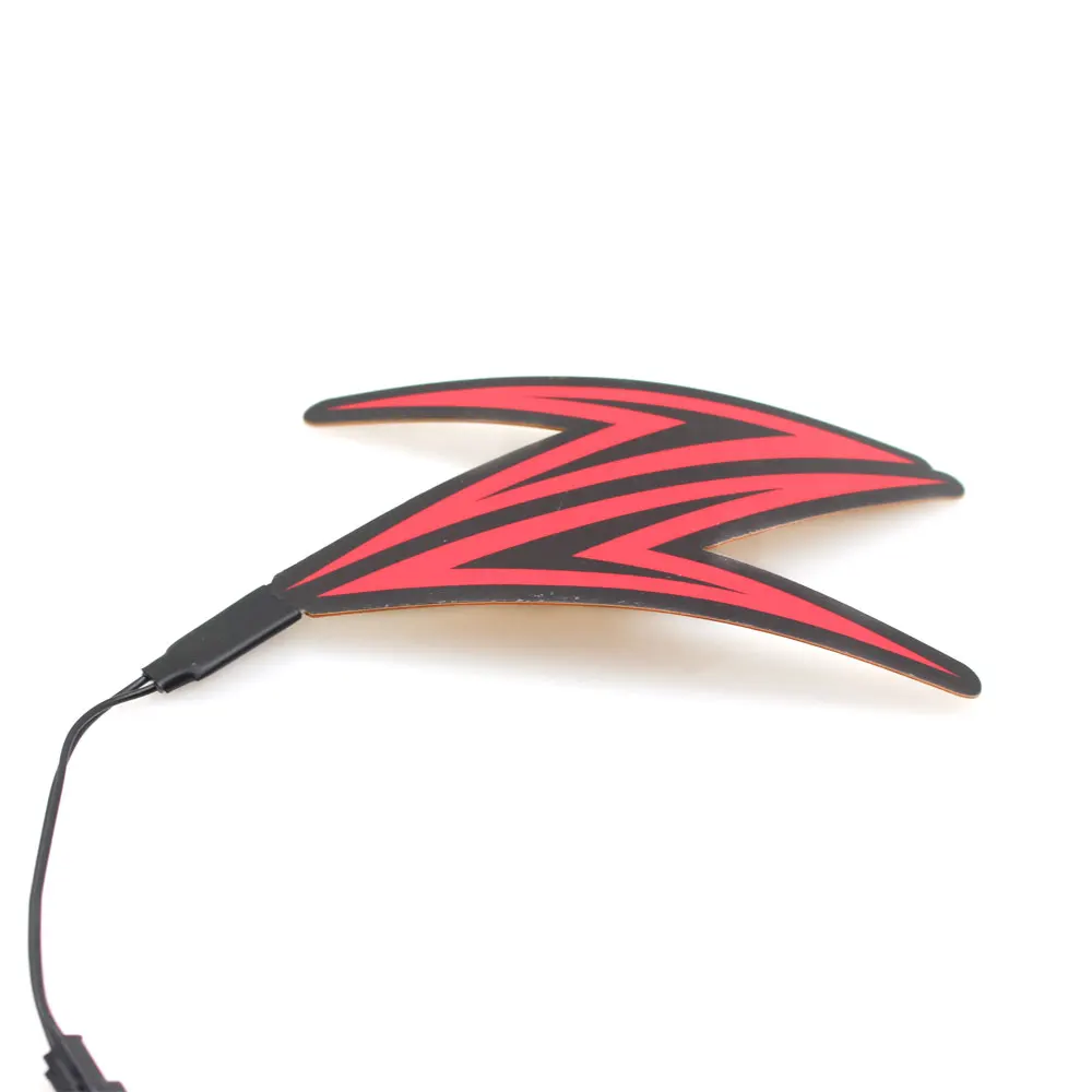 Motorcycle Night Riding Cold Light Signal Flashing Stripe Luminous Sticker For Kawasaki Z900 Z650 Z1000 Z800 Z750 Z300 Z250 Z125