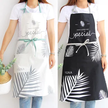 

Cotton Canvas Adult Apron Kitchen Apron Big Pocket Cooking Drawing Crafting Painting Apron for Women Men Home Cleaning Protector