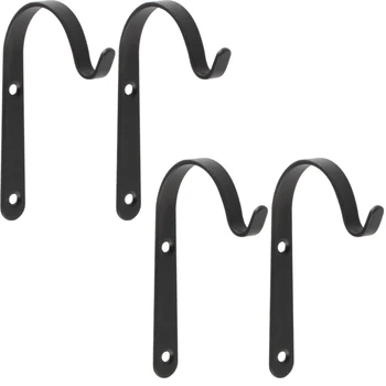 

Backyard Iron Art Indoor Outdoor Home Decor Garden Planter Balcony Multifunction Hanging Hook Lantern Hanger Easy Install Patio