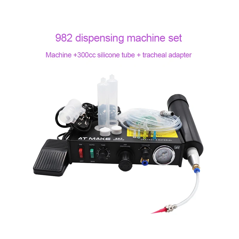

Pneumatic Dispenser Efficient Manual ControllerGlue Silica Gel UV Glue Automatic Glue Injection Filling Machine Glue Machine