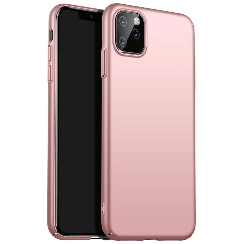 Rose gold Новинка для iPhone 11 XI Max XIR Чехлы Высокое качество Роскошный тонкий задняя крышка для iPhone 11 XR Max Xs X Coque 5," 6,1" 6," дюймов - Цвет: Rose gold