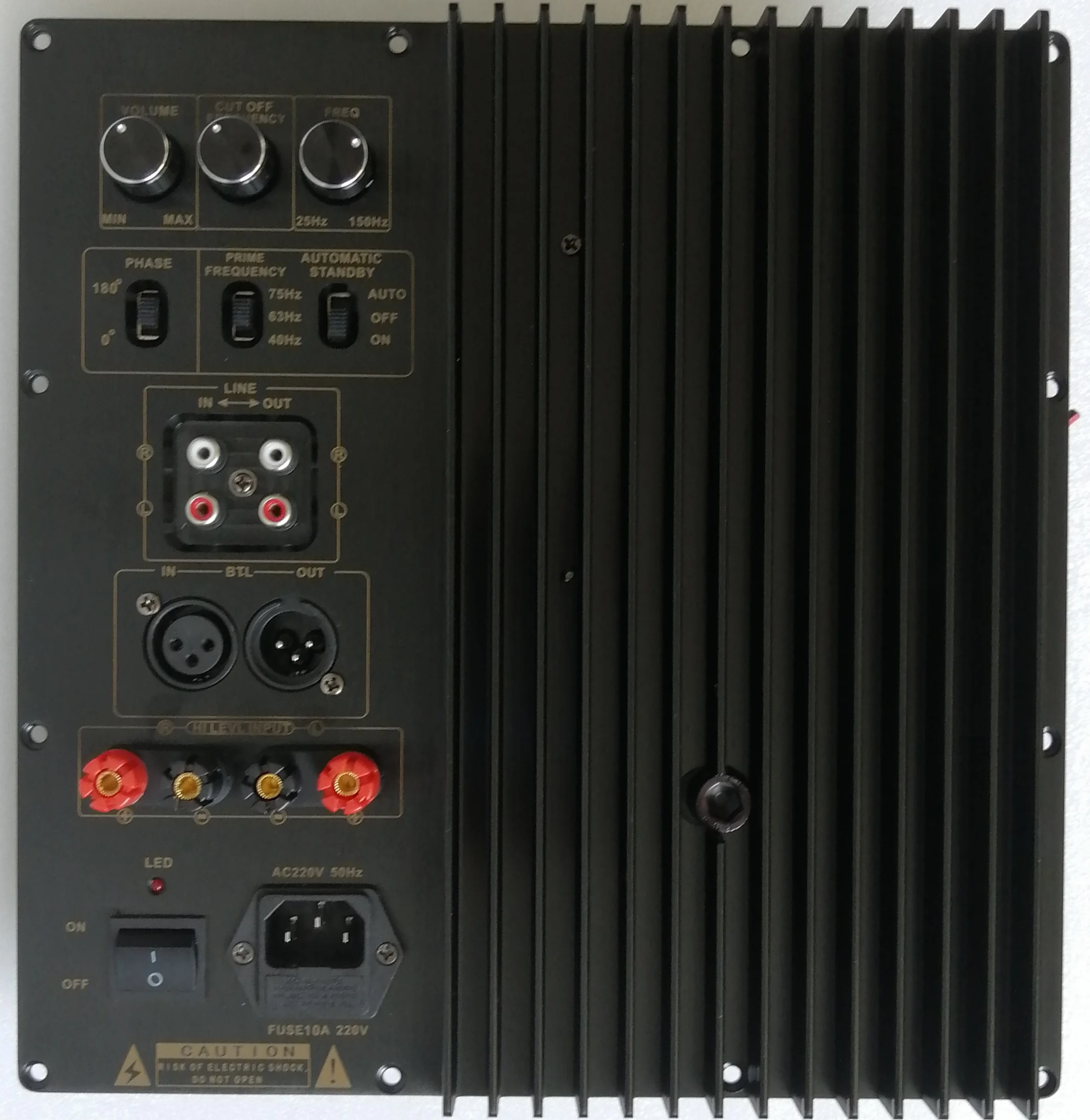 Papan Amplifier Subwoofer Aktif 1000W 