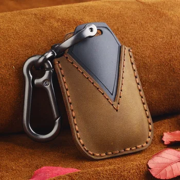 Cover chiave telecomando per Honda Fit HR-V Vezel Jazz Città Civic Accord Odyssey crosstour - KEYYOU Auto In Pelle Chiave A Distanza Fob Caso Della Copertura Del Supporto di Protezione