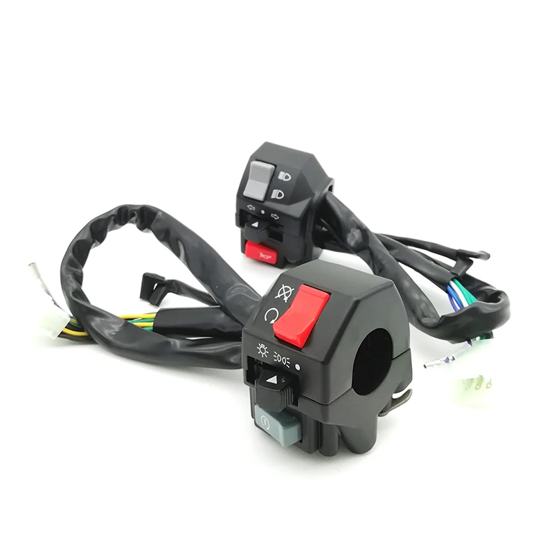 

DC 12V Motorcycle 7/8" Handlebar Horn Turn Signals Electrical Start Switch