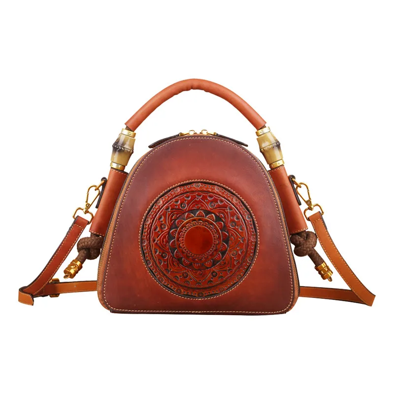 brown Nesitu Highend/Модная коричневая, серая, красная, замшевая, натуральная кожа, Маленькая женская сумка на плечо, женская сумка M3217 - Цвет: brown