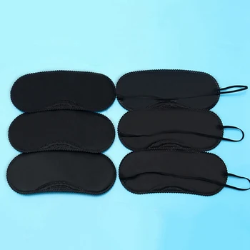 

10Pcs/lot Gift Travel Sleep Mask Fast Sleeping Eye Mask Eyeshade Cover Shade Patch Women Men Soft Portable Blindfold Travel