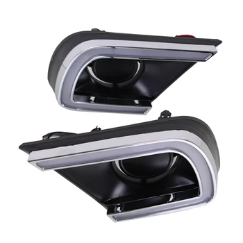 

2Pcs for Toyota INNOVA 2013-2015 with Two-Way Function Daytime Running Lights