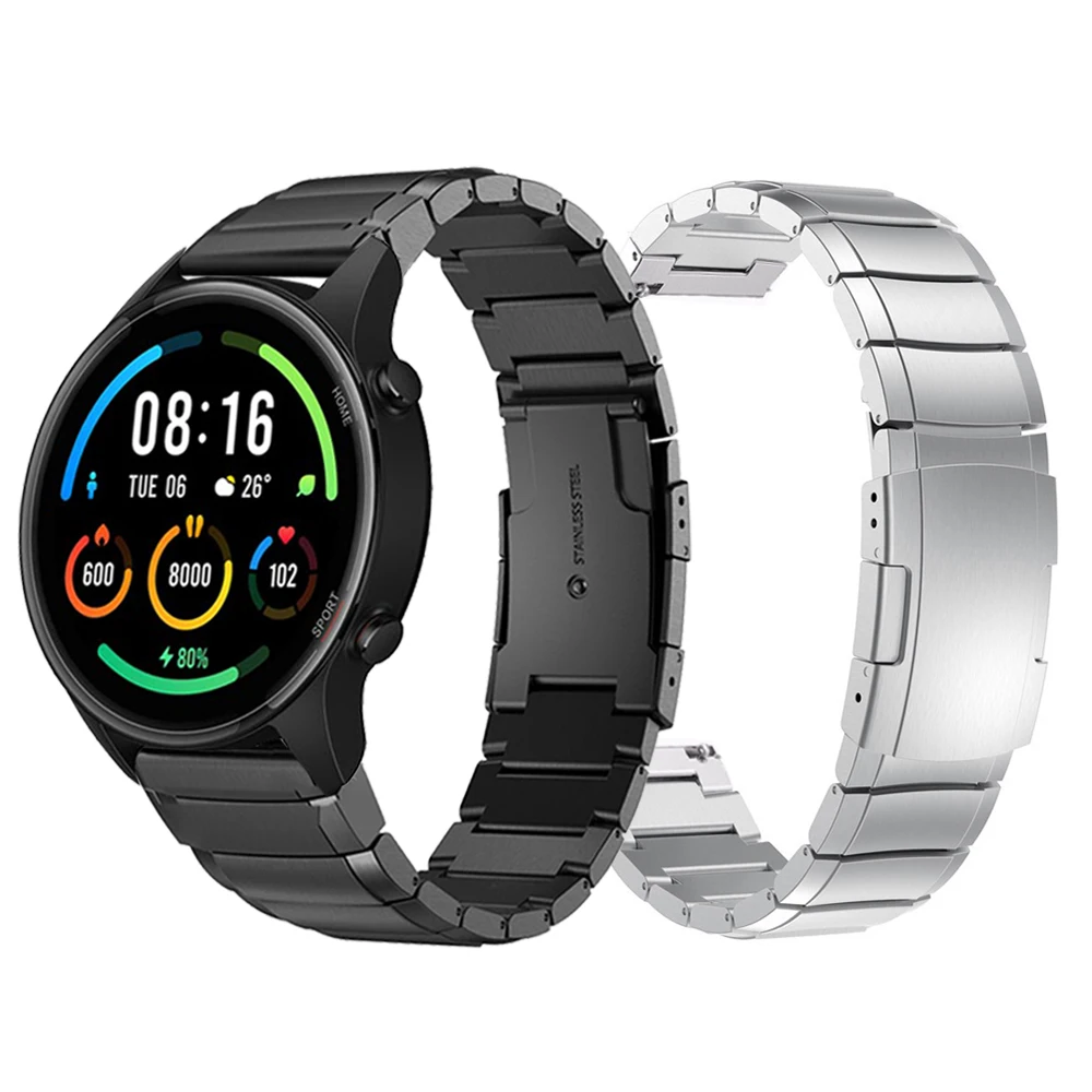 Cinturino in metallo in acciaio inossidabile per Xiaomi Mi Watch Color  Sports edition Smartwatch cinturino accessori di ricambio per cinturino|Watchbands|  - AliExpress