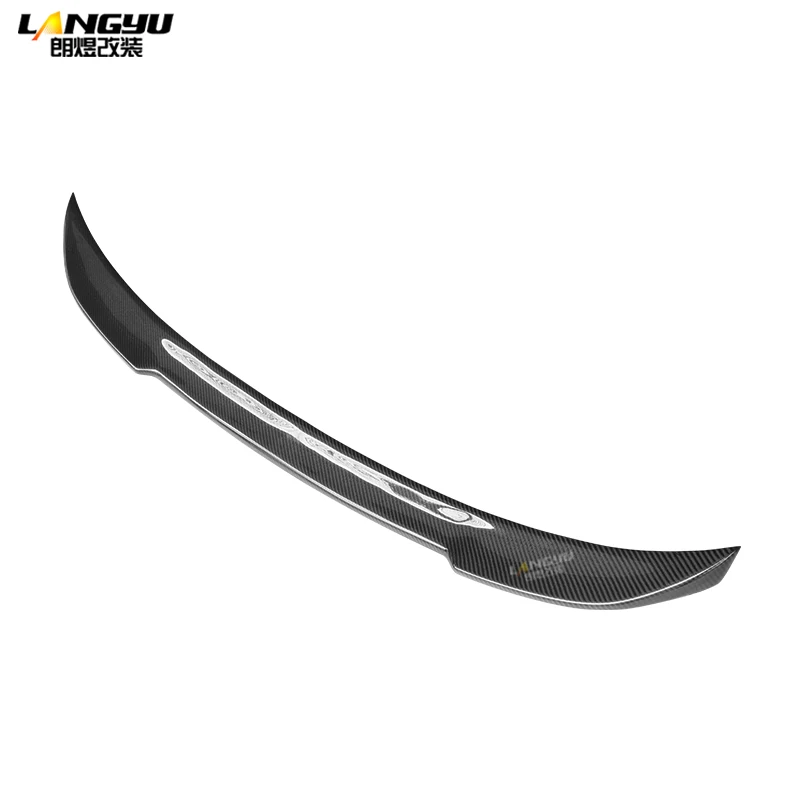 

FITS FOR 2014-2019 BMW 428i 435i 440i CARBON FIBER TRUNK SPOILER WING- CS LOOK STYLE