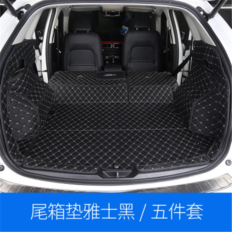 Автомобильный PU 3D стерео полностью закрытый коврик багажника для Mazda CX-5 второго поколения быстрый безопасный корабль