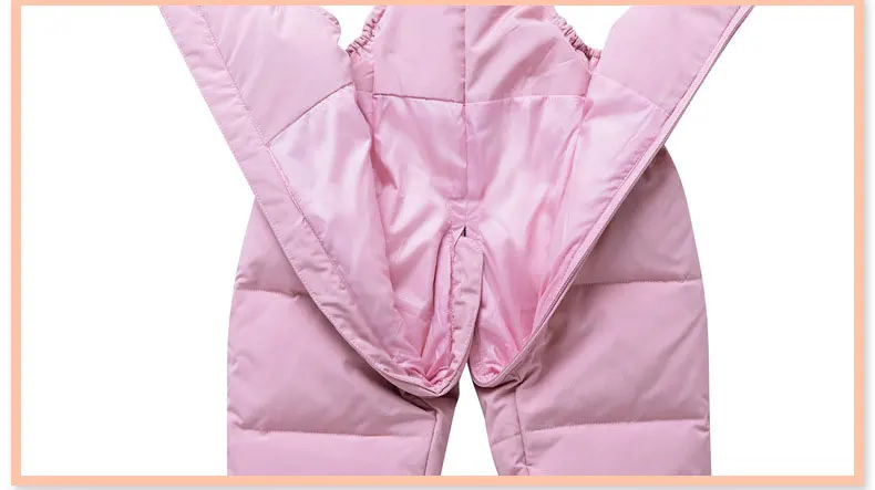 Baby Clothing Sets Newborn Winter Autumn White Duck Down 0-24 Monthes Warm Dirtyproof Windproof Girls Jacket baby Training suit