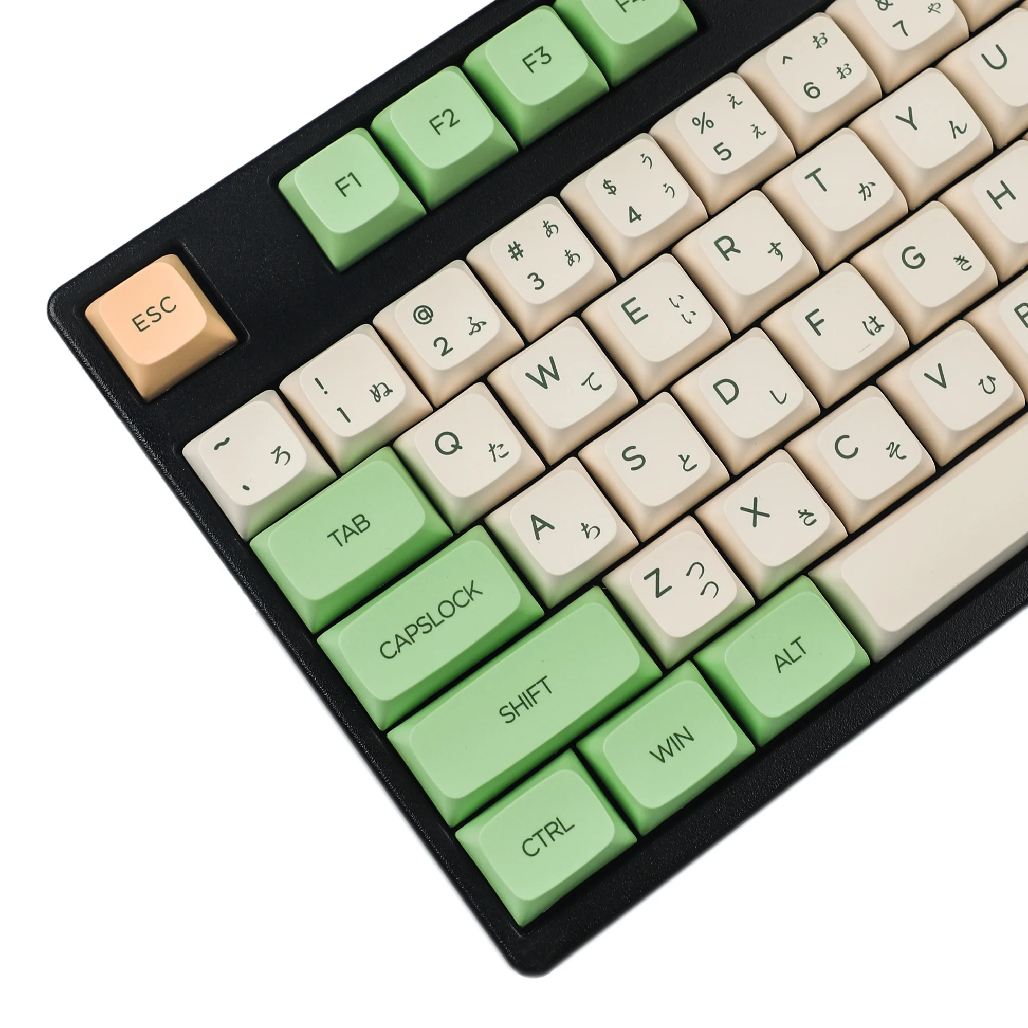 Zda Pbt Japonês Retro Keycaps Semelhante a Xda Keycap Corante Sub para Teclado Cereja mx 104 87 Gk61 96 84 Gk64 68 Sp64 Sp84 Tampas de Chave - Imagem 3