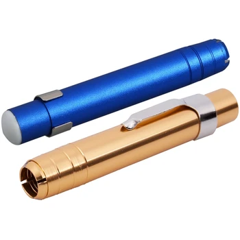 

2 Pcs Black Aluminum Alloy Chalk Keeper Holder (Blue&Gold)