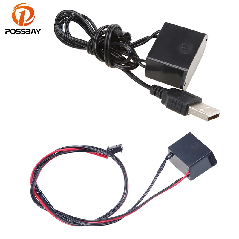 Posbay USB контроллер инвертора для 1 светодиодный El провод светящийся гибкий