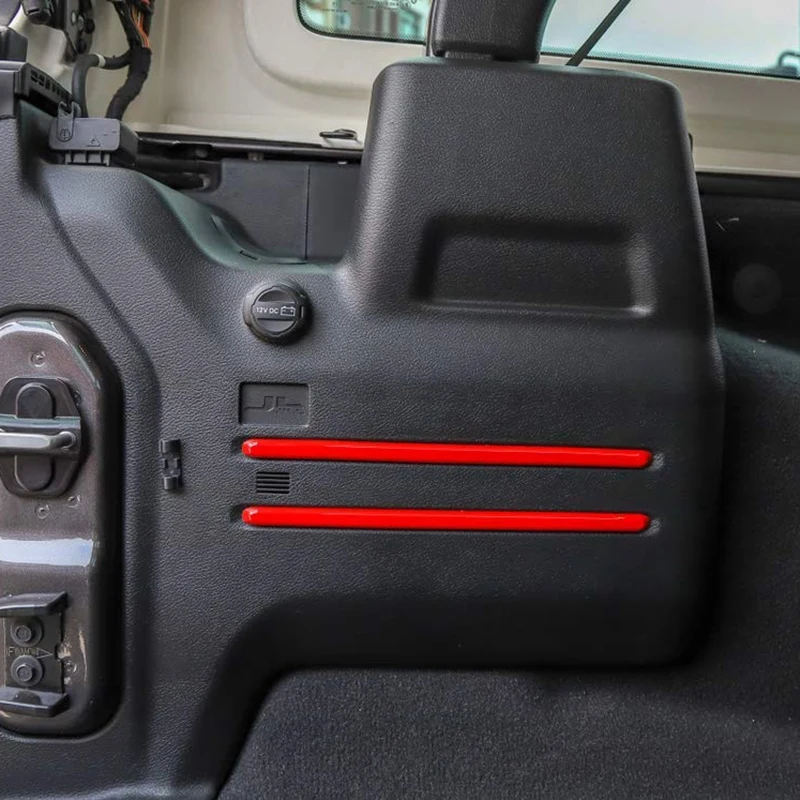 Декоративная накладка багажника автомобиля для Jeep Wrangler JL-, задняя крышка коробки отделка Аксессуары для салона автомобиля