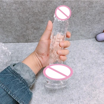 Dildo Realistic Gode Enorme Female Toys 7/8 Inch Huge Silicone Penis Juguetes Sexuales Para La Mujer Penis Realistico Consolador 4