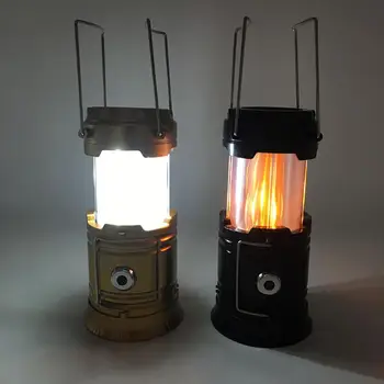 

Mini 3 color LED Portable Lantern Torch Foldable Waterproof Tent Lamp Outdoor Camping Hiking Light Powered By HVR88