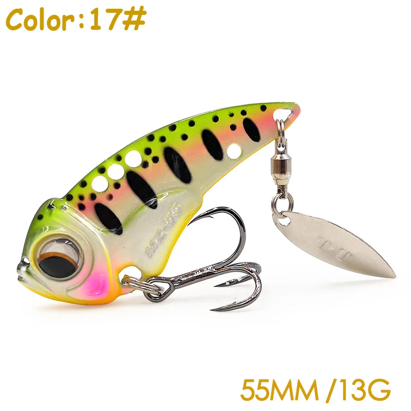 THE TIME MZ55/60 Metal Sinking VIB 55/60mm 13/17g Glow Cicada