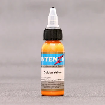 

Permanent Eyebrow Makeup Microblading Pigment All Purpose Tattoo Ink All Purpose Body Tattoo Paint Tattoo Color - Golden Yellow