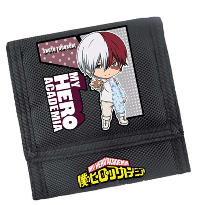 Кошелек унисекс с принтом My Hero academic кавайный короткий кошелек Bakugou Katsuki держатель