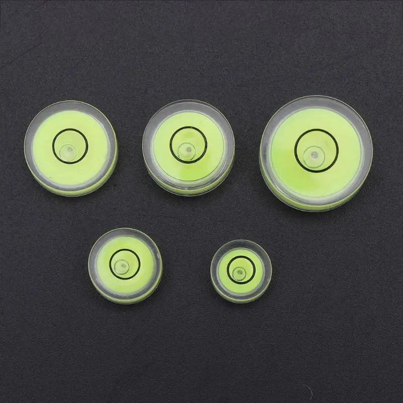 1 шт. различные модели доступны круглый пузырьковый уровень мини спиртовой