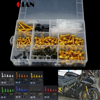 

Universal Motorcycle Aluminum Fairing Screws Bolts Kit For Triumph SPEED TRIPLE 1050 S VITESSE TWIN SCAMBLER 1200 XC TIGER 1200