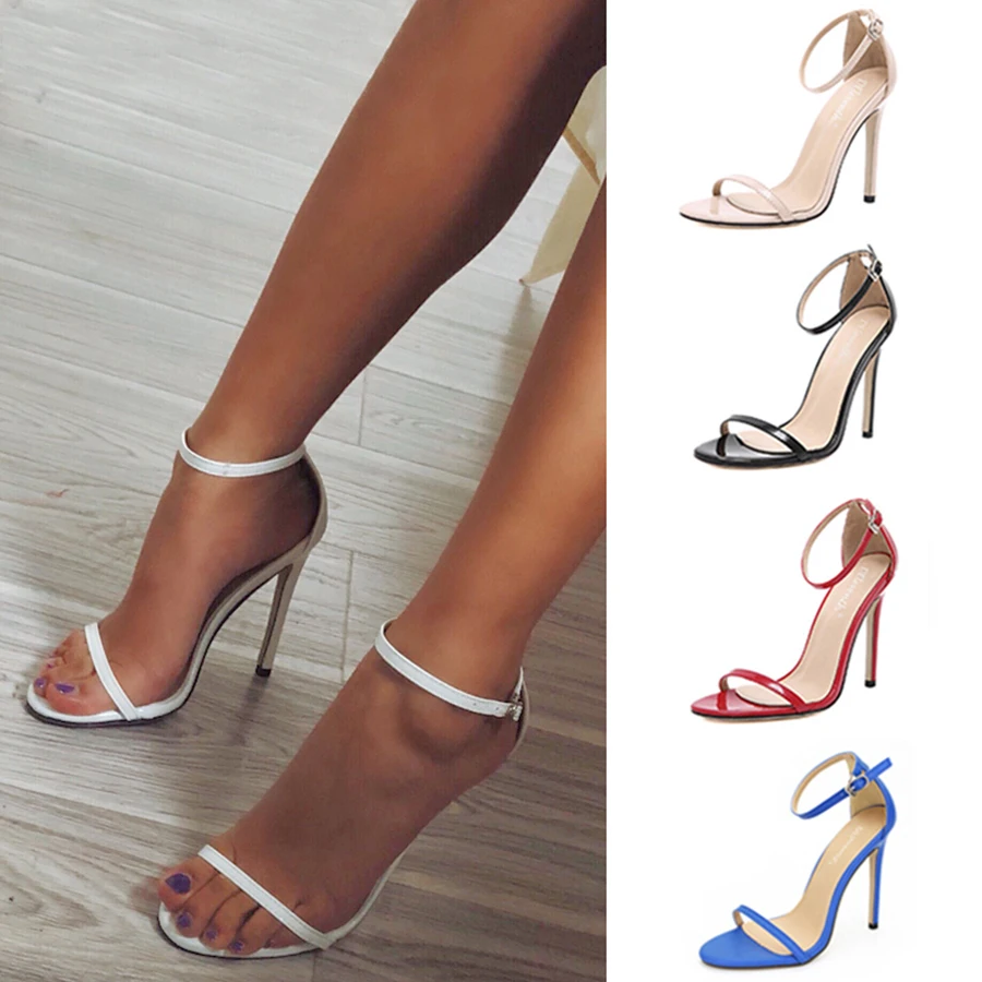 

Summer High Heels New Women Pumps Comfort Women Shoes Buckle Women Sandals Sexy Party Shoes Women Heels Female Plus Size 43