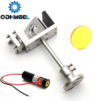 

Whole Set 20mm Co2 Laser Beam Combiner with Mount and Laser Pointer For Laser Engraving Cutting Free Shipping