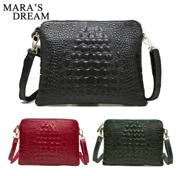 

Mara's Dream 2019 New Solid Color PU Leather Handbag Tide Single Shoulder Slung Small Cross-section Square Ladies Clutch