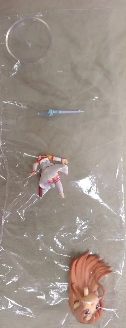 6-Sword God doman Капсульная игрушка Kazuto Asuna и 6 см аниме периферийный Гараж Комплект