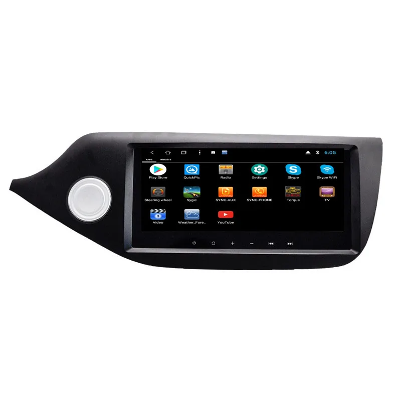 NaviTopia 1024*600 8,8 дюймов 8 core ram 2G rom 32G Android 8,1 автомобильный радиоплеер для KIA Ceed 2013-с картами/gps