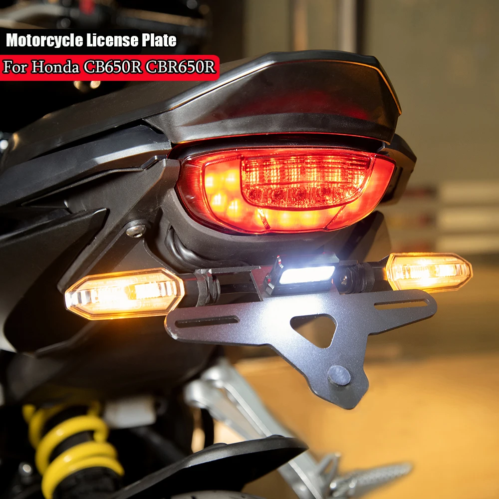 Кронштейн для номерного знака мотоцикла Honda CB650R CBR650R 2019-2022 | Автомобили и