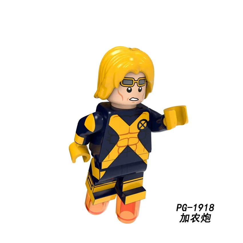 50 шт. строительные блоки Супер Герои Cannonball Magik злой мистер отрицательный Ahriman Фигурки Человека-паука подарок игрушки для детей PG8219