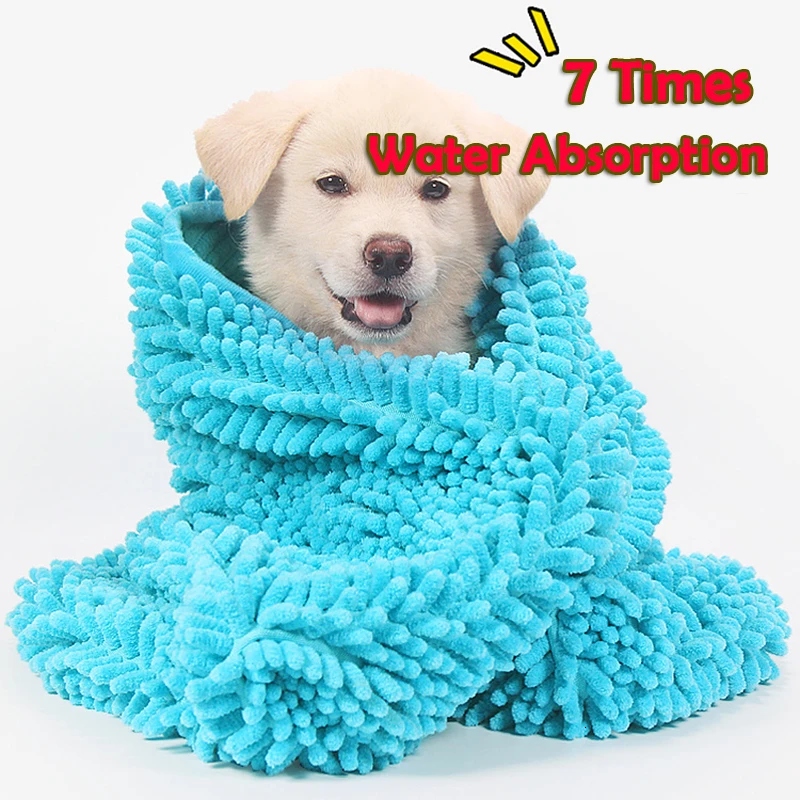 

Super water absorptiond Pet Dog Bath Towel for Small Large Dogs Strong Absorbing Water Bath Pet Cat Drying Towel Dog Towels